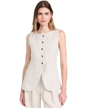 Posse Emma Vest - White