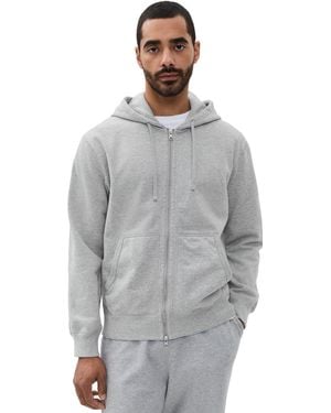 Reigning Champ Mid-Weight Terry Standard Zip Hoodie - Gray