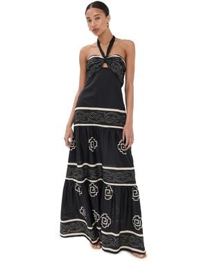Johanna Ortiz Orilla Del Mar Maxi Dress - Black