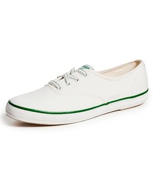 STAUD X Keds Champion Canvas Piping Sneakers - White