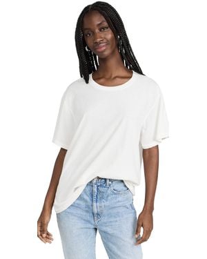 SLVRLAKE Denim Oversize Tee - White