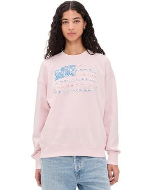 LoveShackFancy Palo Pullover - Pink