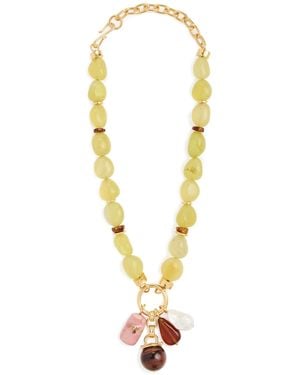 Lizzie Fortunato Cordoba Charm Necklace - White