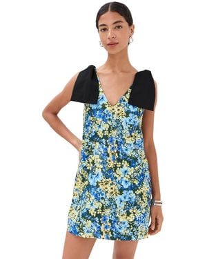Kika Vargas Frances Dress - Blue
