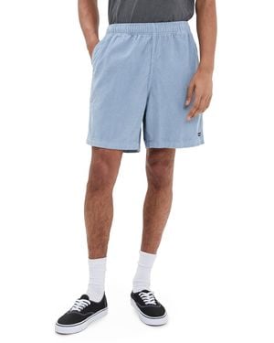Obey Easy Pulp Corduroy Shorts 6.75 - Blue