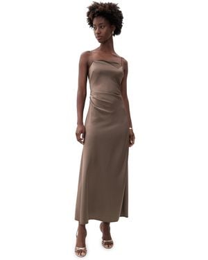 La Ligne Flipped Lapel Dress - Green