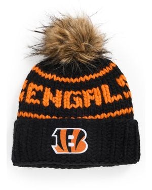 Lele Sadoughi Bengals Beanie - Black