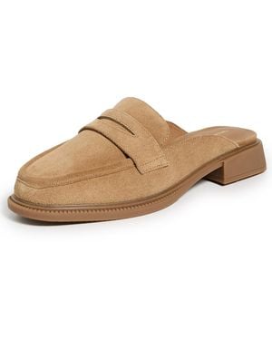 INTENTIONALLY ______ Marbles Loafer Mules - White