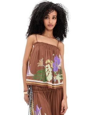 ALÉMAIS Alfie Ruched Top - Black