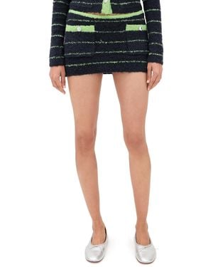 GUIZIO Aurelie Mini Skirt - Black