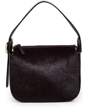 Madewell The Sculpted Metal Wristlet Bag - Black