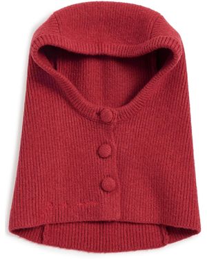 FAVORITE DAUGHTER The Button Balaclava - Red