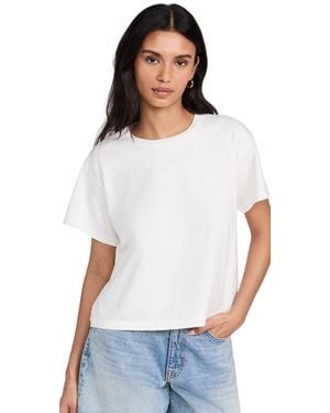 SLVRLAKE Denim Square Tee - White