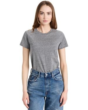 Ambitionist Boxy Tee Thong Bodysuit - Blue