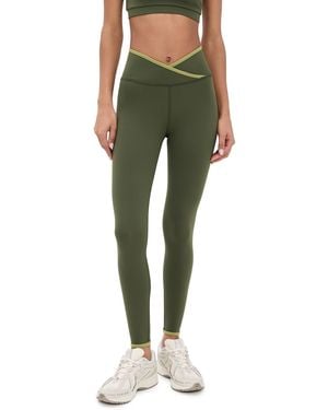 Strut-this The Rae Ankle Leggings - Green