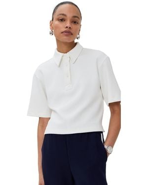 Le Bos Josephine Polo Top - White