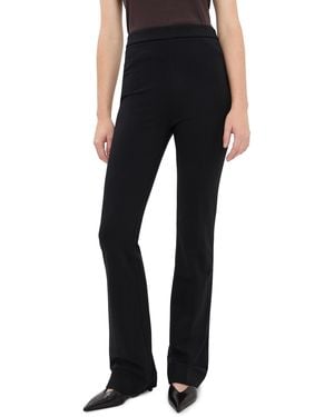Veronica Beard Zip-Back Gracie Pants - Black