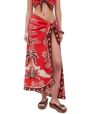 FARM Rio Skirt - Red