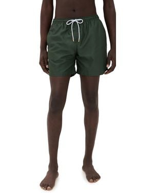 Ancora The Solid Swim Trunks 5.5 - Black