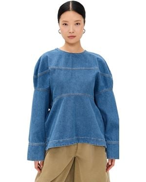 Rachel Comey Football Top - Blue