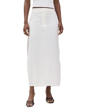 Lioness Lune Maxi Skirt - White