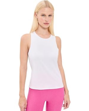 Beyond Yoga Breezeweight Active Racerback Tank - White