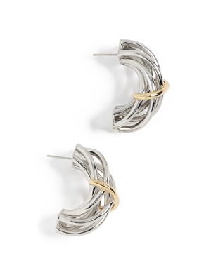 DEMARSON Sloane Earrings - White