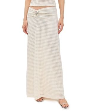Lioness Your Dreams Maxi Skirt - White