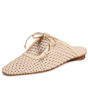 Kaanas Ramio Basketweave Mules - Multicolor