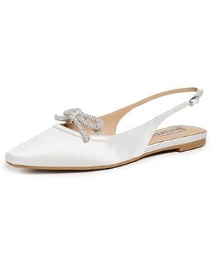 Badgley Mischka Genesis Flats - White