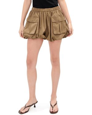 Le Bos Nolan Bubble Shorts - Black