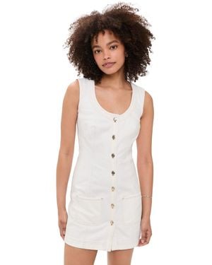 FRAME The Patch Pocket Dress - White