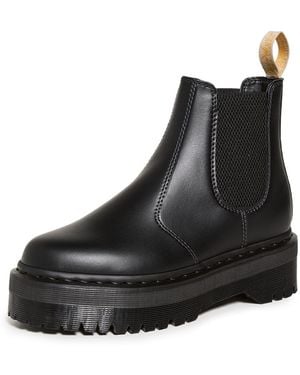 Dr. Martens Vegan 2976 Quad Chelsea Boots - Black