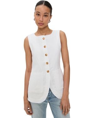 Posse Emma Vest - White
