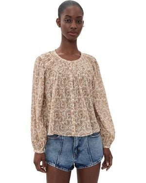 PAIGE Zoia Top - Blue