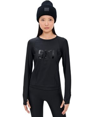 Perfect Moment Ski Crew Baselayer Top - Black