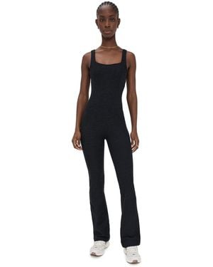 Beyond Yoga Spacedye Always Bootcut Jumpsuit - Black