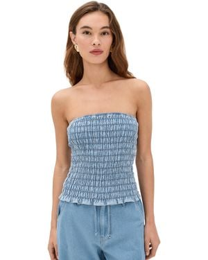 LNA Gigi Tube Top - Blue