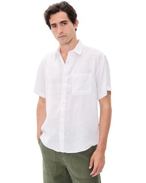 NN07 Deon Linen Shirt - White