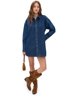 Lioness Denim Dress - Blue