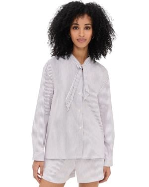 Leset Yoshi Tie Shirt - White