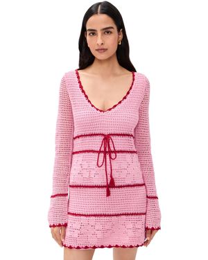 Saylor Stephanie Dress - Pink