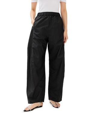 Tibi Crispy Nylon Winslow Pant - Black