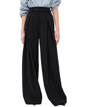 FAVORITE DAUGHTER Pleats For Days Pants - Black