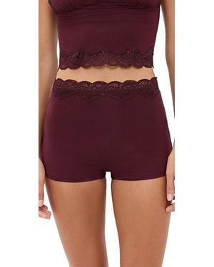 KAT THE LABEL Hugo Boy Shorts - Red
