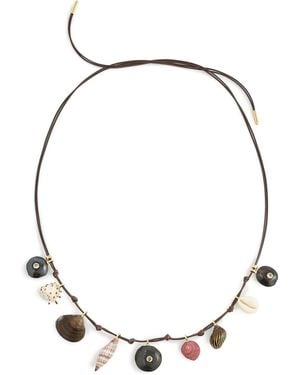 Eliou Moku Wrap Necklace - Black