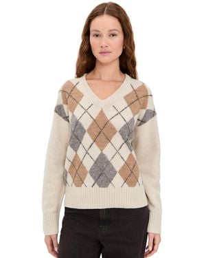 Alex Mill Yasmine V-Neck Sweater - Black