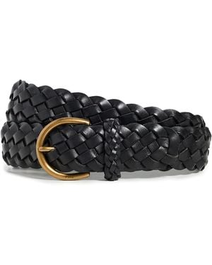 Polo Ralph Lauren Vachetta Braided Belt - Black