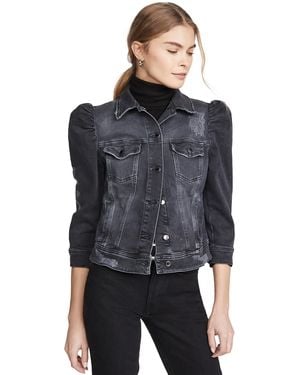 retroféte Ada Denim Jacket - Black