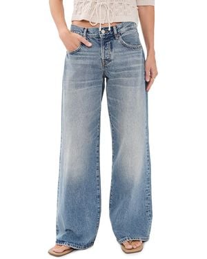 FRAME The Petite Pixie Leo Jeans - Blue